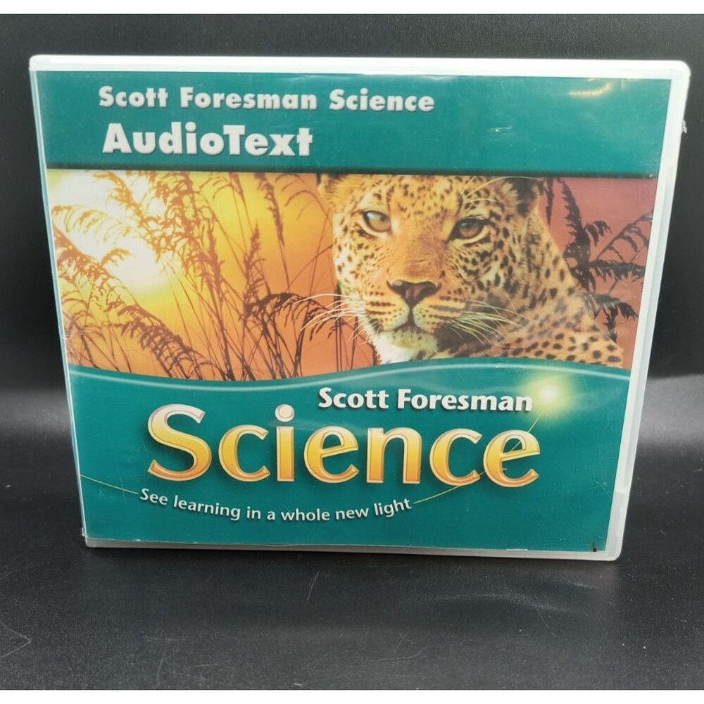 Scott Foresman Science Grade 6 Audio Text CD Set 0328101354 Educational Homescho